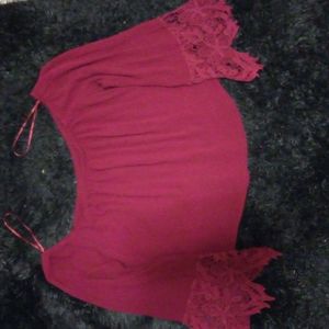 Large Slight Crop Top